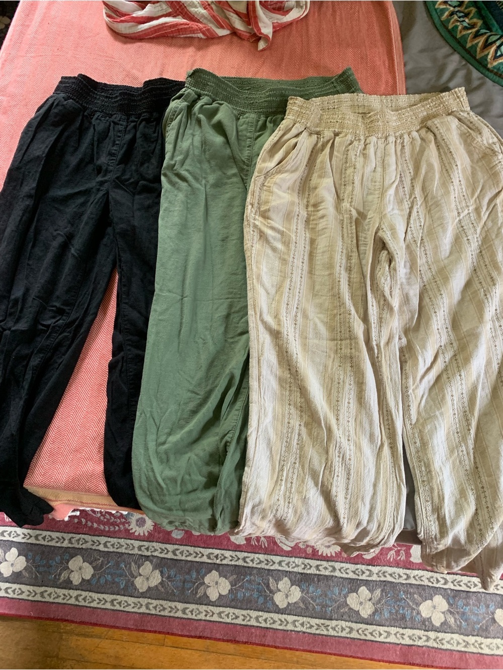 Briggs Linen Wide Leg Pants (3) - Picture 2 of 3